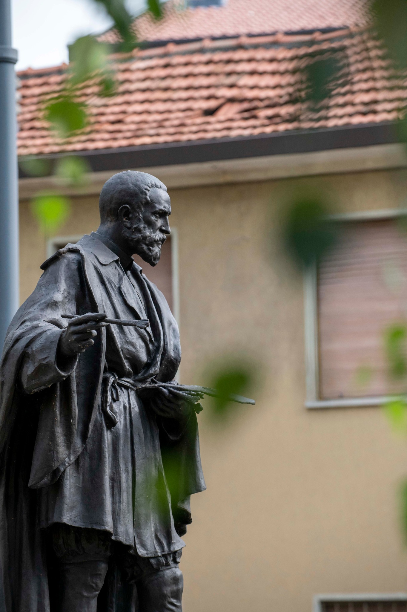 Statua del Moroni Siccardi 1 Albino