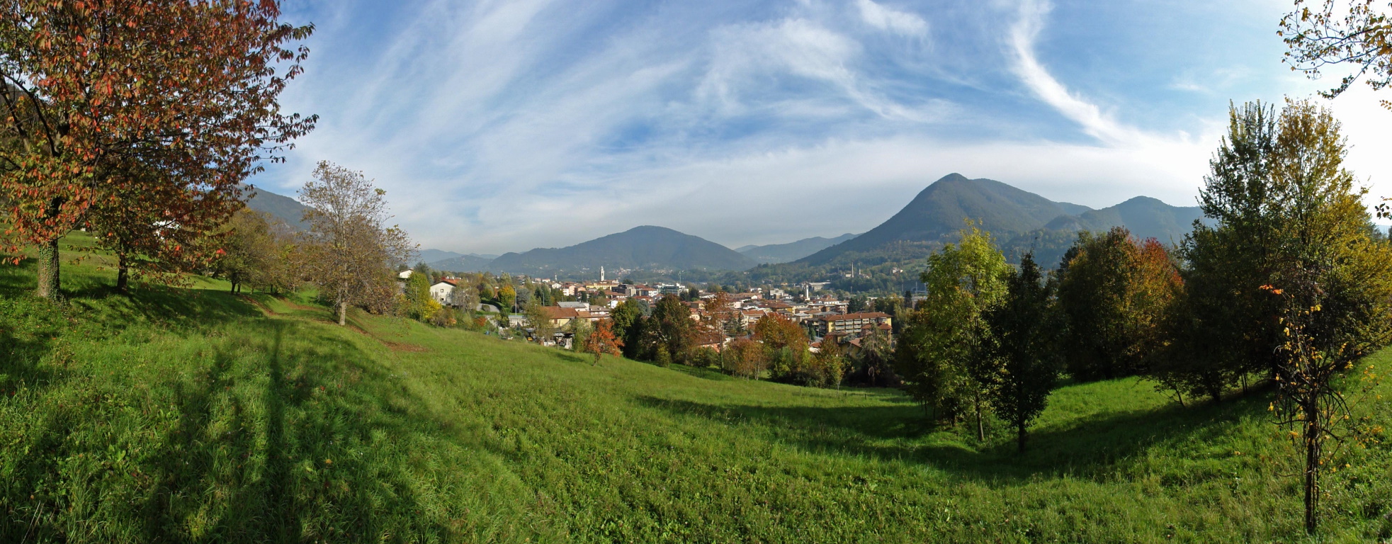 Insieme per Piazzo Albino paesaggio